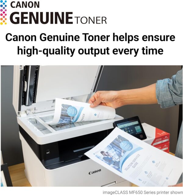 Canon Genuine 067 Black Toner Cartridge Compatible with LBP633Cdw, LBP632Cdw, MF652Cdw, MF653Cdw, MF654Cdw, MF656Cdw